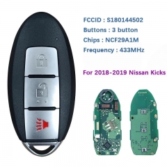 Aftermarket Proximity Smart Key For Kicks 2018-2019 433Mhz FCC KR5TXN1 Pn 285E3-5RA0A S180144502 NCF29A1M