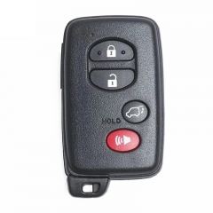 Aftermarket 4 Button Smart Key For Toyota Land Cruiser 2010+ Intelligent Remote With 433Mhz A433 4D 98 Board