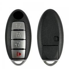 4 Button Smart Key With 433MHz KR5TXN3 S180144503 HITAG AES NCF29A1M Chip 285E3-5RA6A Without Logo For Kicks 2018+