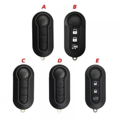 Aftermarket 2/3 Button Cover For Fiat 500 Panda Punto Bravo Stilo Ducato Replacement Shell SIP22 Remote Car Key Housing