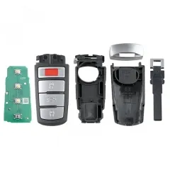 Aftermarket 4 Button Key For VW Passat CC 2006-2014 Smart Remote 3C0 959 752 AM 315Mhz ID48 Chip NBG009066T
