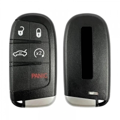 Aftermarket 5 Button Key Cover For Dodge Charger Challenger Remote Replacement Shell Housing Without Logo Blade