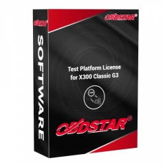 OBDSTAR Test Platform License for X300 Classic G3 Work as OBDSTAR MT501 & MT502