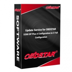 Update Service for OBDSTAR X300 DP Plus A Configuration to C Full Configuration