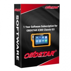 One Year Subscription for OBDSTAR X300 Classic