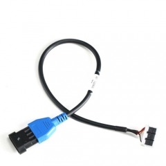 OBDSTAR Toyota-30 Cable Support 4A and 8A-BA All Key Lost for X300 DP PLUS/ X300 PRO4/ X300 DP Key Master