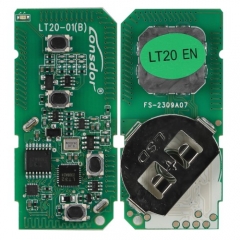 2024 Lonsdor LT20-01 Universal Smart Remote PCB 40 / 80 Bit for Toyota Lexus 4 Buttons 315/ 433 MHz