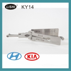 2022 New LISHI HYUNDAI KIA KY14 2-in-1 Auto Pick and Decoder