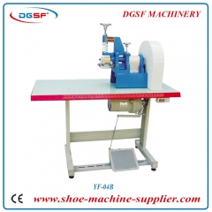 Leather Belt One Section Wheel Agglutinating Machine YF-04B