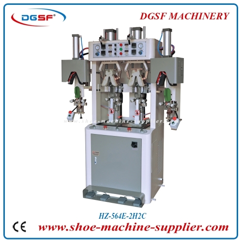 Double cold and double hot valgus type counter moulding machine HZ-564E-2H2C
