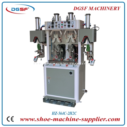 Double cold and double hot Rubber type counter moulding machine HZ-564C-2H2C