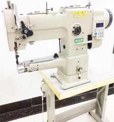 Compound feed heavy duty cylinder bed hand sewing machine for carpet DS-341