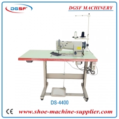 Single needle heavy duty compound feed lockstitch sewing machine DS-4400