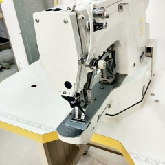 computer programmable bartack lockstitching industrial sewing machine DS-430D