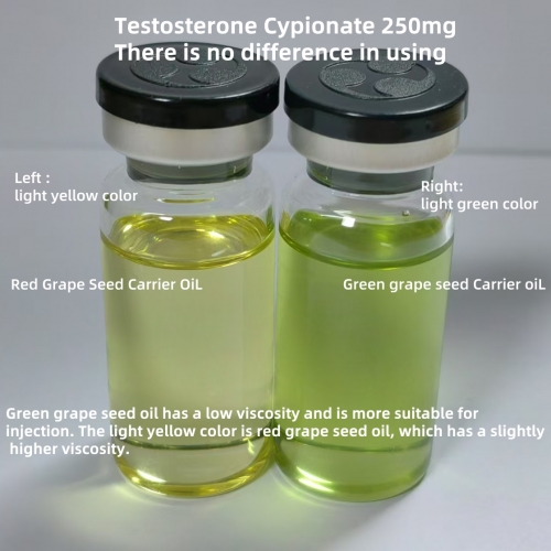 Testosterone Cypionate 250mg (TC250) only light green color oiL in stock