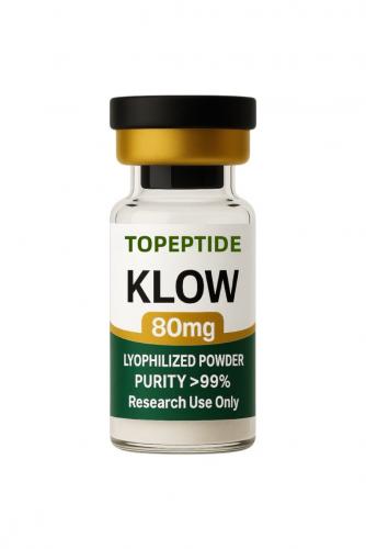 KLOW 80mg (TB-500 10mg + BPC-157 10mg + KPV 10mg + GHK-Cu 50mg) Blend