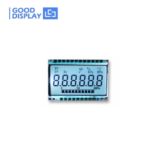 10 pieces, 6 digits LCD panel TN LCD with silk print -40~80C operating temperature GD46532