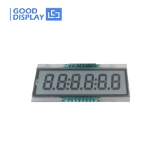 Ultra wide temperature 6 Digits LCD Panel EDS809