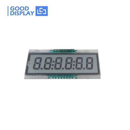 Ultra wide temperature 6 Digits LCD Panel EDS809