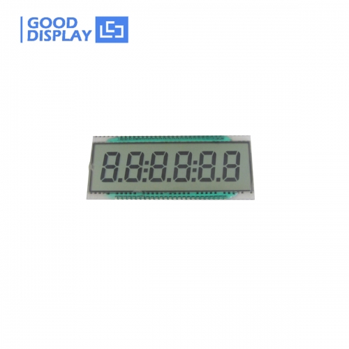 Wide temperature 6 Digit LCD Panel, EDS810