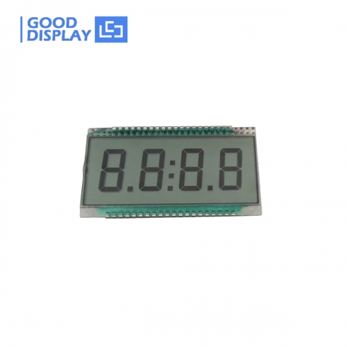 5 pieces, 4 Digits LCD Panel, EDS815, wide temperature/Semi-transparent, 3V/5V