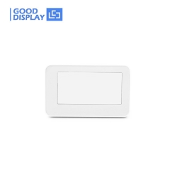 5 pieces 2.13 inch electronic shelf label housing shell case for esl tag accessories white,can put a battery(not included)