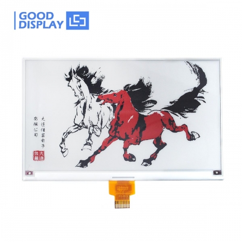 7.5 inch Large three colors red e-paper display higher resolution 800x480 GDEM075Z08