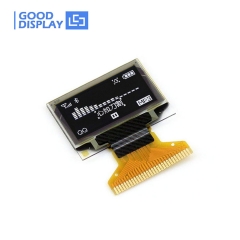 0.96 inch 128x64 mini oled display wide temperature -40~85C SSD1315, GDON0096PGW