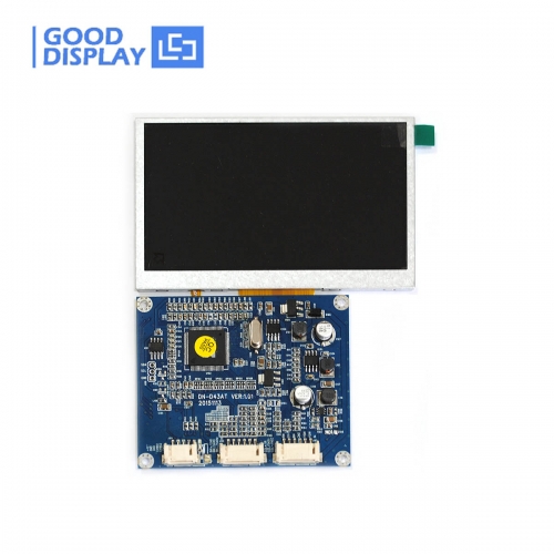 4.3 inch TFT Module 480x272 Resolution VGA, Video Color LCD Panel, GDN-D43AT-W043W03Q