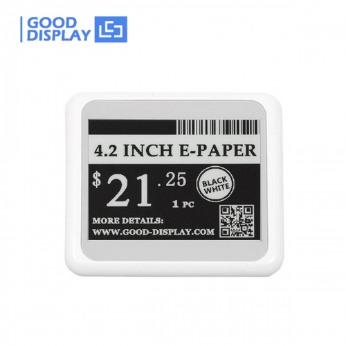 4.2 inch E-ink Display Passive NFC-Powered Electronic Paper Screen ESL Wireless, No Battery, GDN042BW