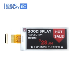 2.66 inch E-paper E-ink Display 296x152 Color SPI Screen, GDEY0266Z90