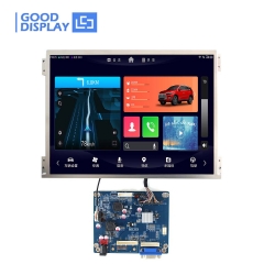 10.4 inch TFT LCD Display Panel with Development Board, Wide-temperature