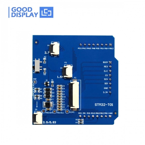 Multifunction E-paper HAT connection STM32 adapter board, STM32-T01