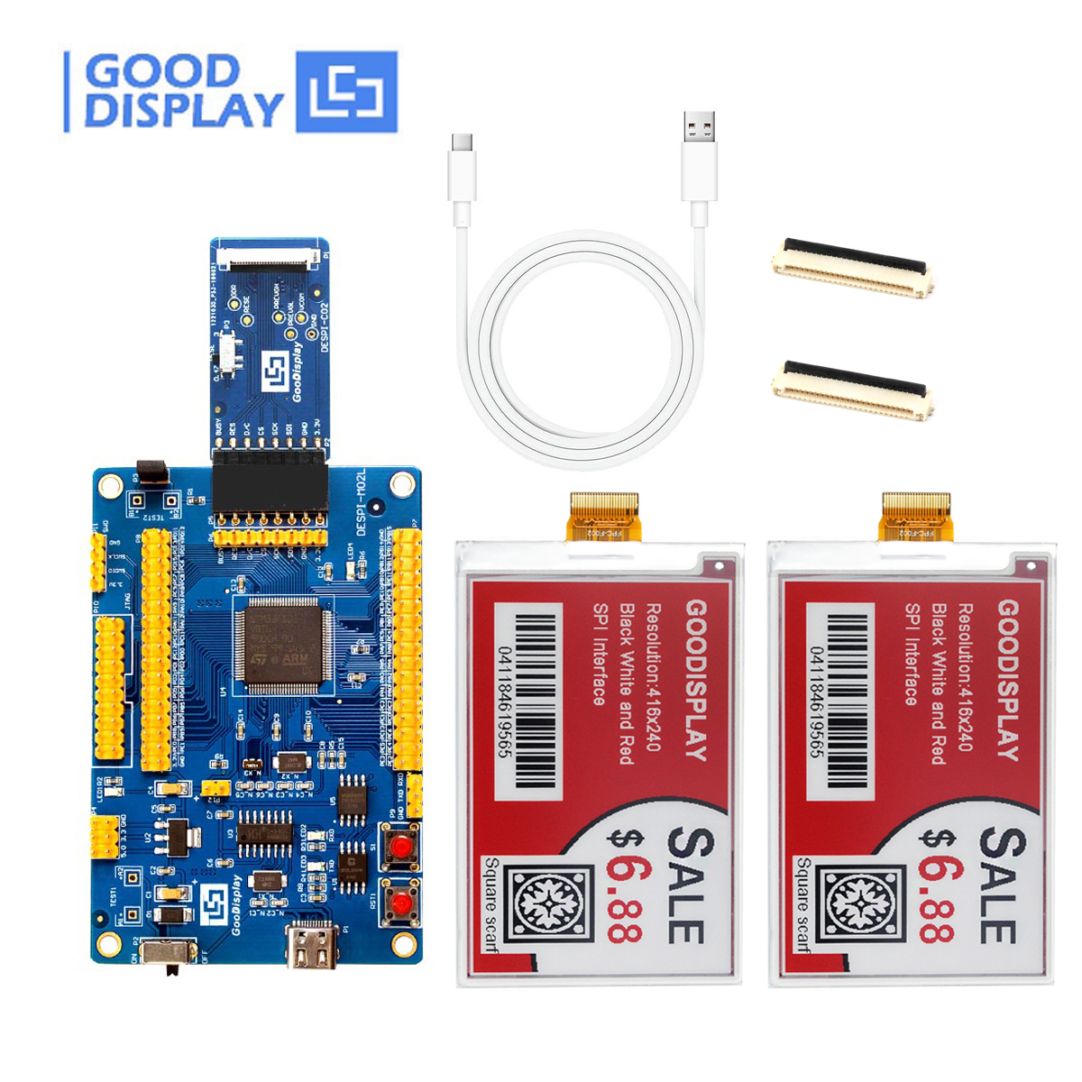 EPD with STM32 Demo Kit