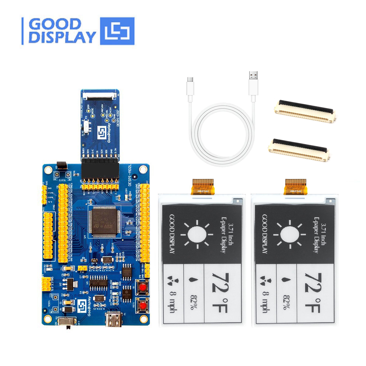 EPD with STM32 Demo Kit