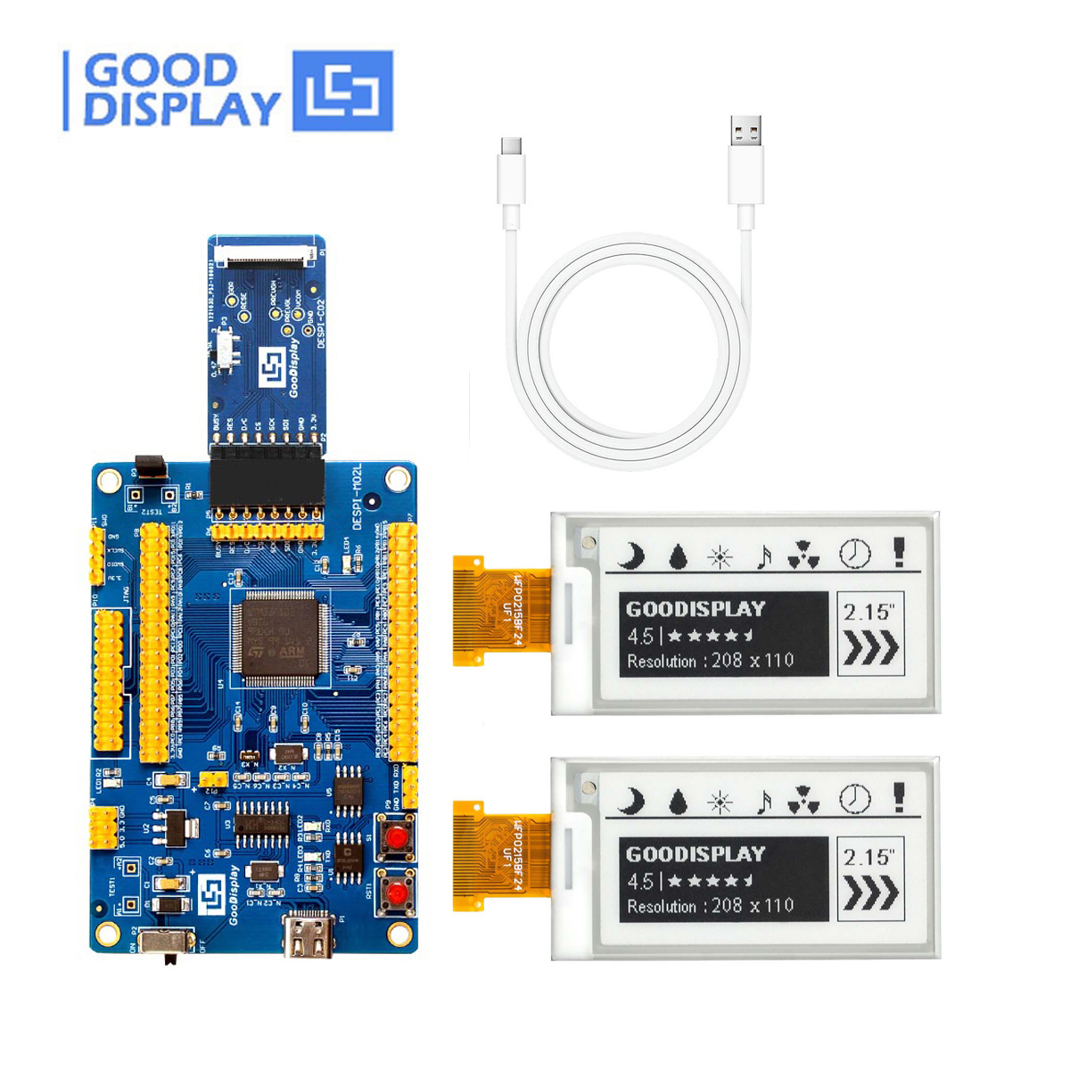 EPD with STM32 Demo Kit