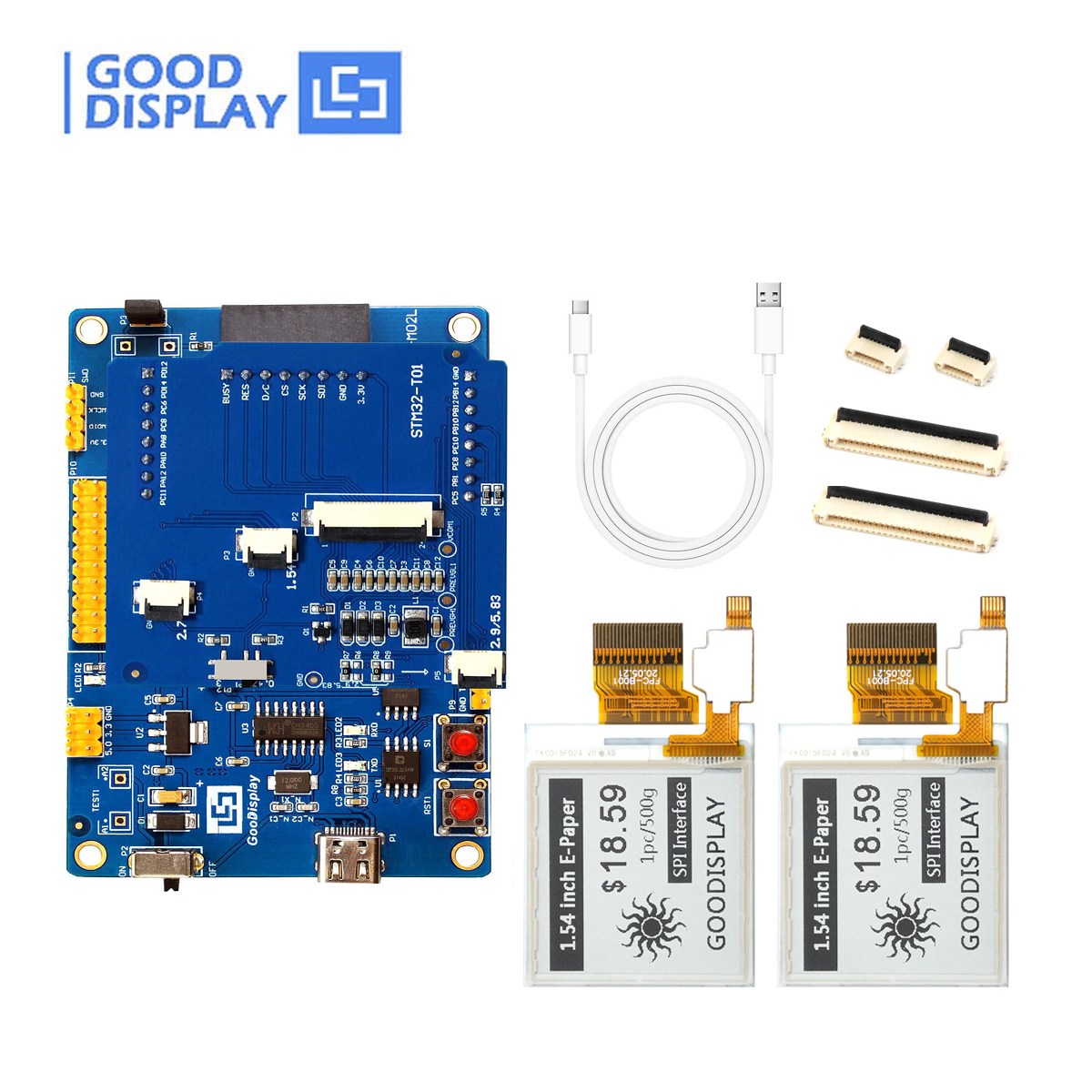 EPD with STM32 Demo Kit