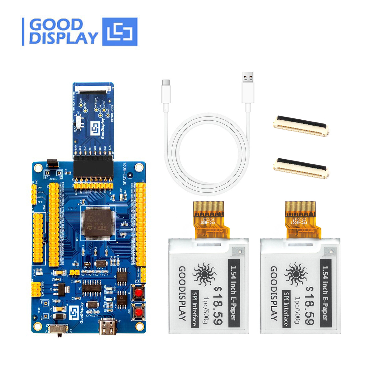 EPD with STM32 Demo Kit