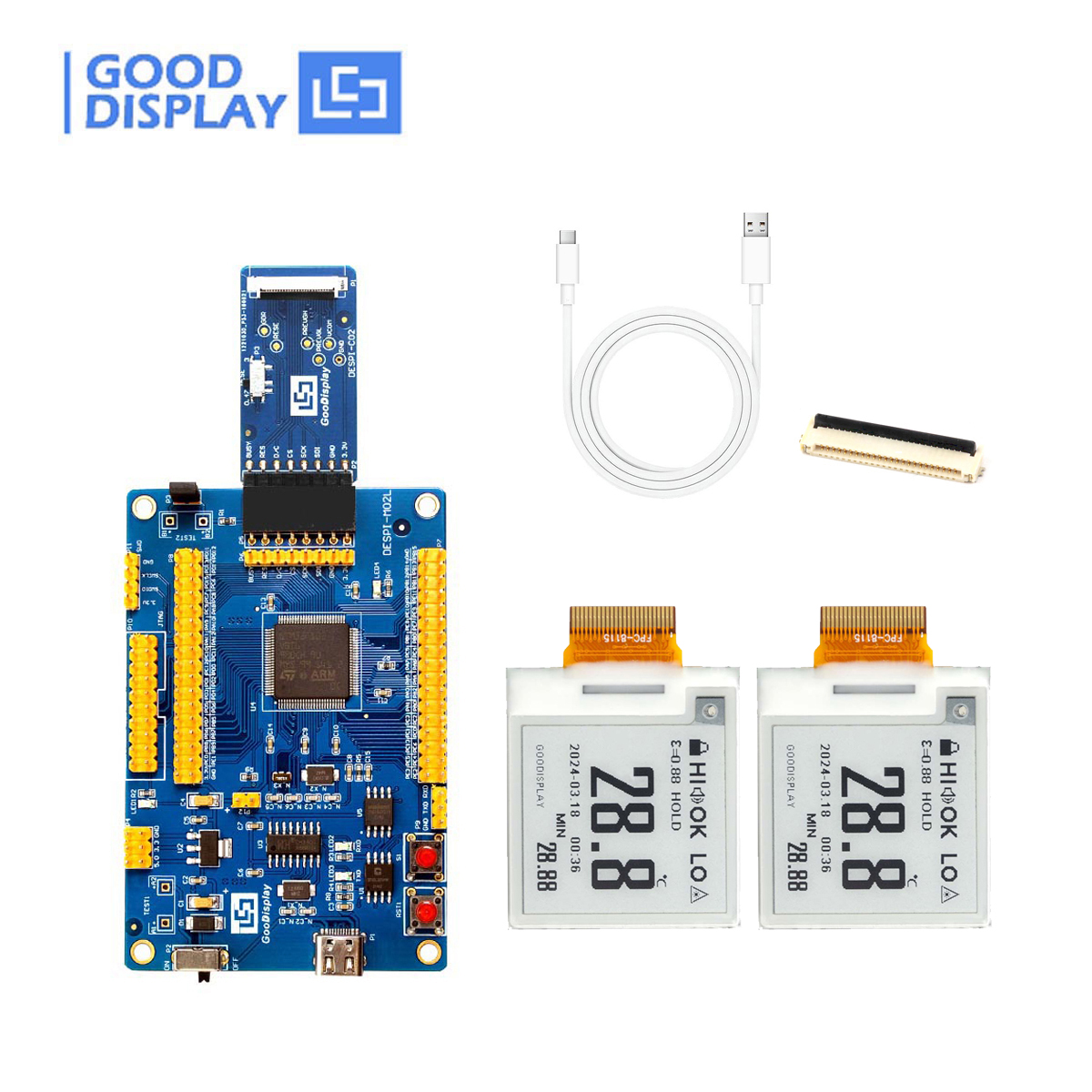 EPD with STM32 Demo Kit