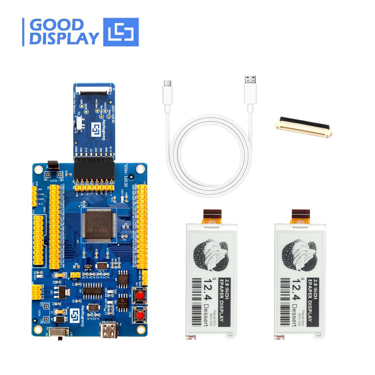 EPD with STM32 Demo kit