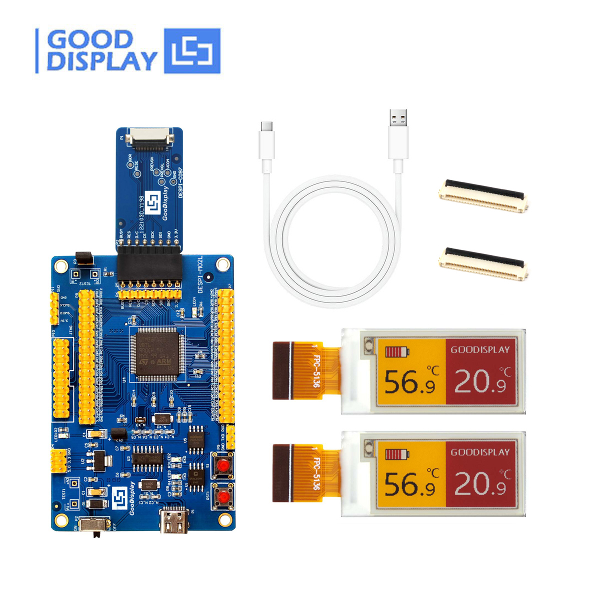 EPD with STM32 Demo Kit