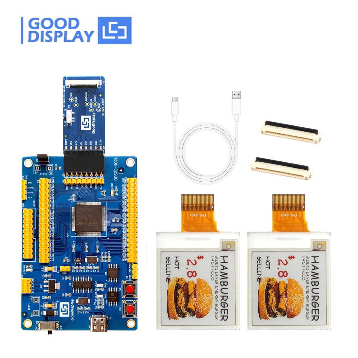 EPD with STM32 Demo Kit