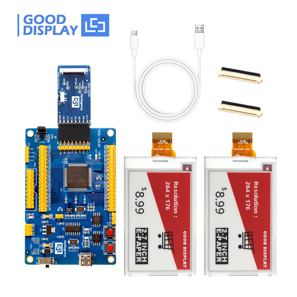 EPD with STM32 Demo Kit