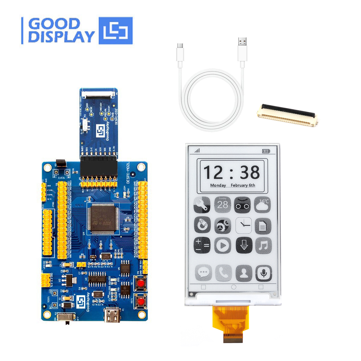 EPD with STM32 Demo Kit