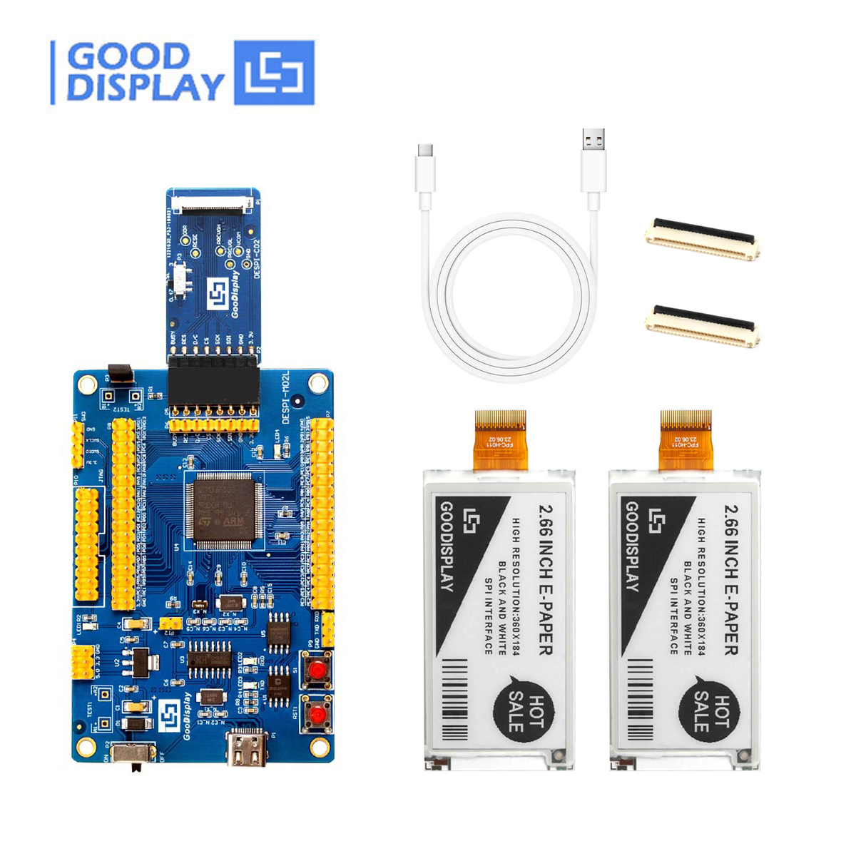 EPD with STM32 Demo Kit