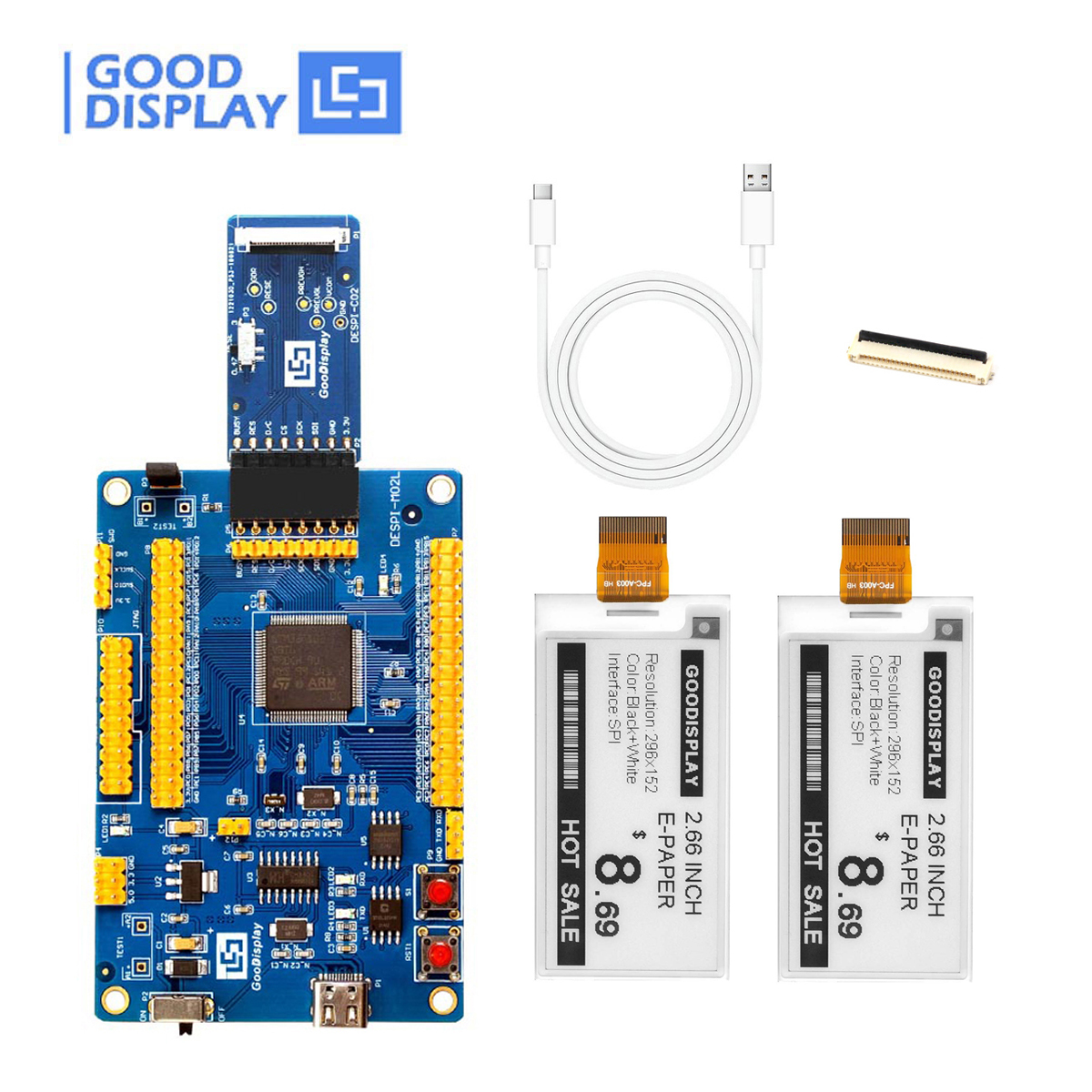 EPD with STM32 Demo Kit