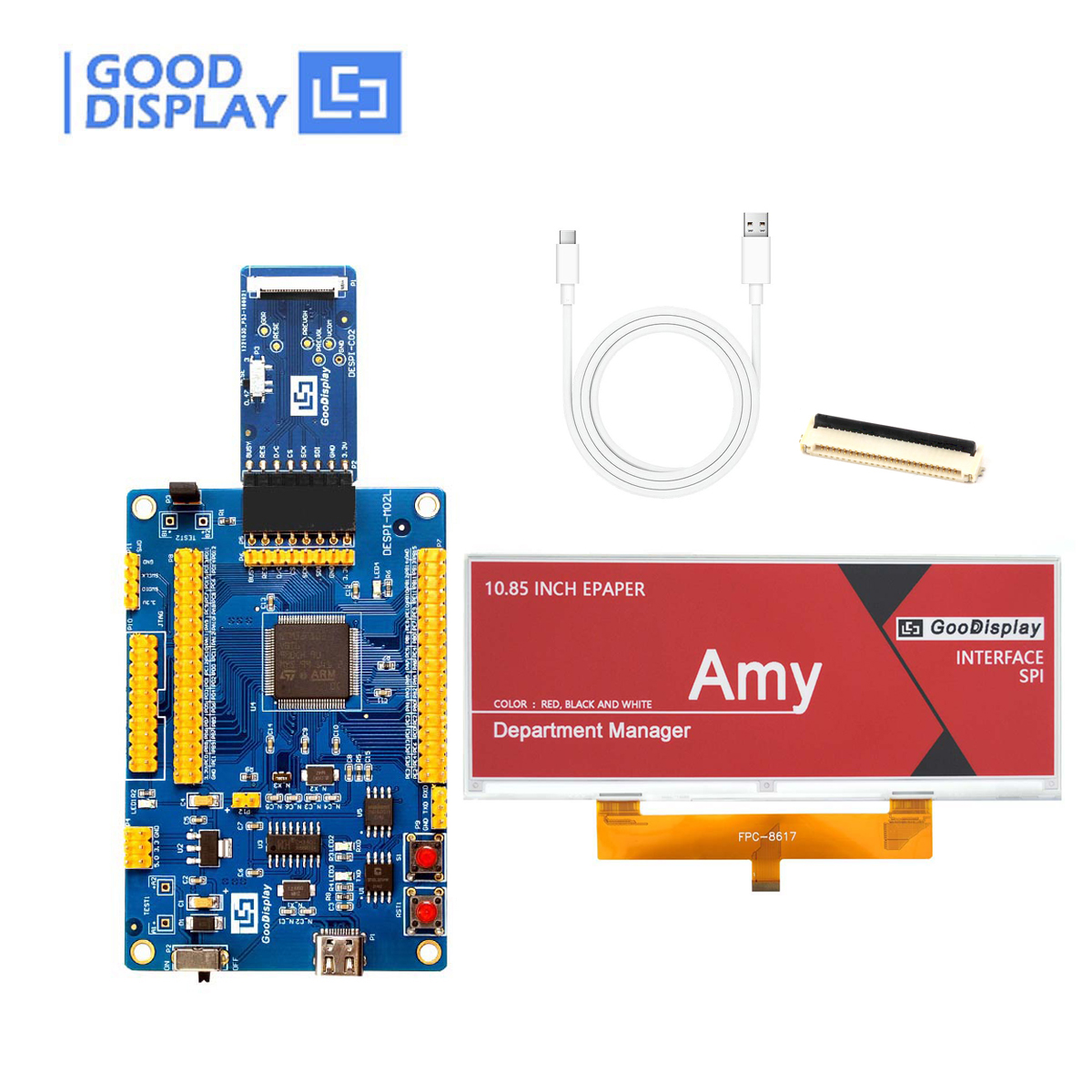 EPD with STM32 Demo Kit