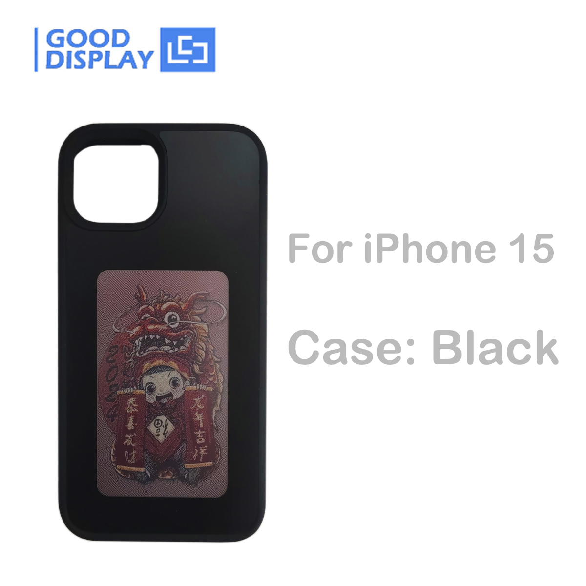 For iPhone 15 (Black)