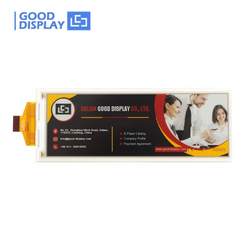 5.79-Inch Four-Color Long Strip E-Paper Display High-resolution 792x272