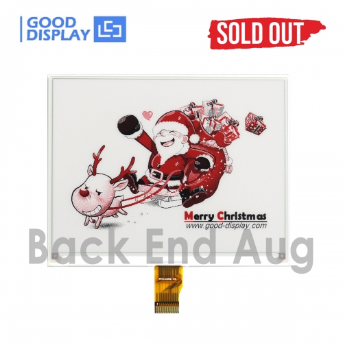 E-ink raspberry epd display epaper 5.83 inch color UC8179C e-paper display electronic shelf label